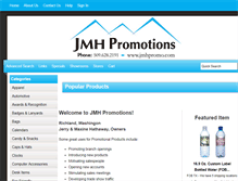 Tablet Screenshot of jmhpromo.com
